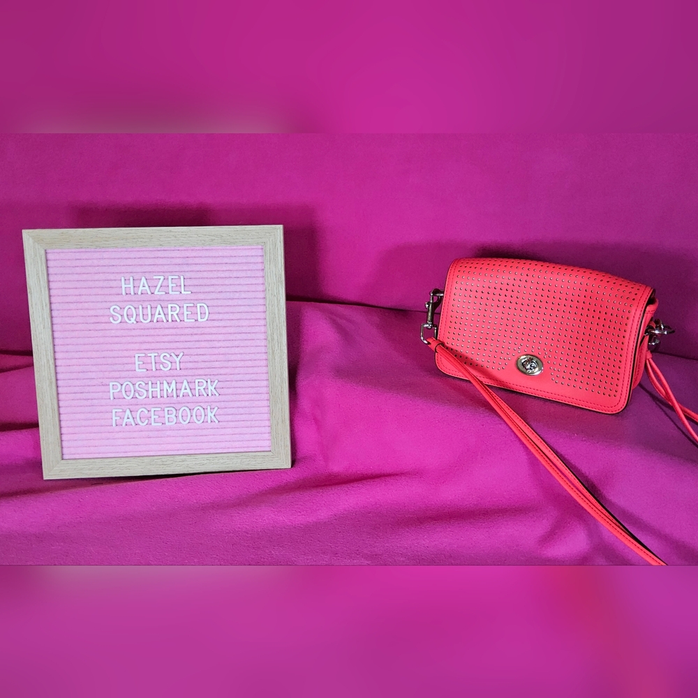 Coach Legacy Perforated Leather Penelope Crossbody Bag